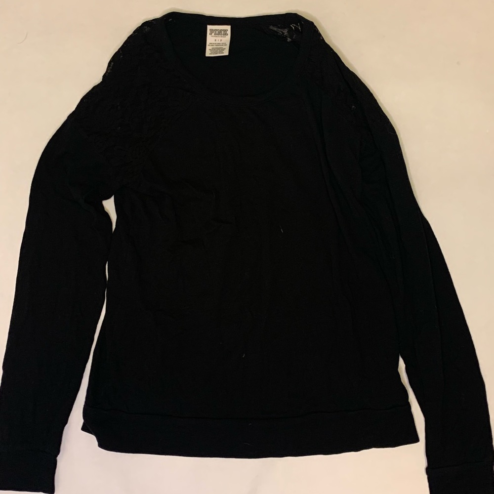 Victoria Secret PINK Black Long sleeve